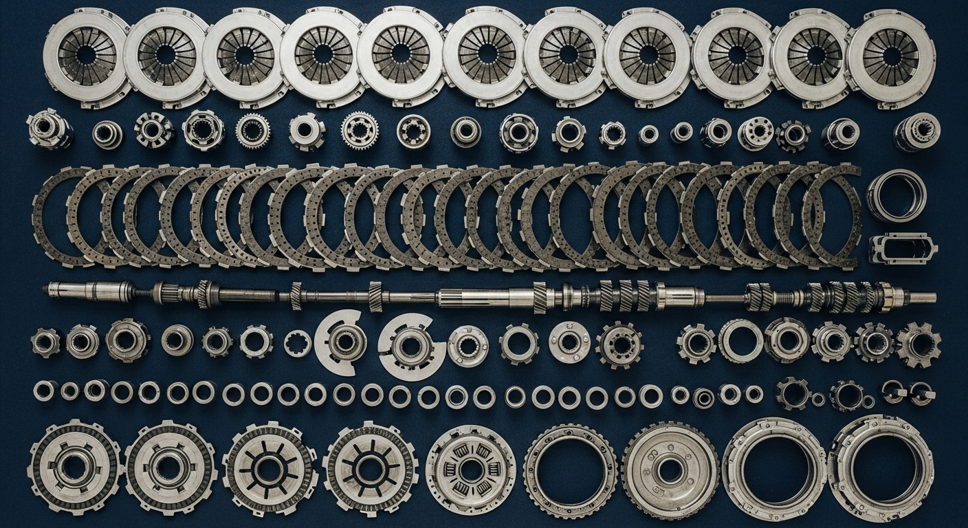Organized transmission parts